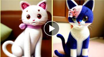 Crochet Pattern crochet cat pattern free