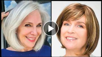 35 Best Short Bob haircuts for fine Hairmake your hair thicker For Women Over 50 And More