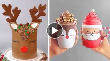 ????Christmas Cake Decoration Ideas For Holiday ???? !! Yummy Holiday Cakes, Cupcakes and More!