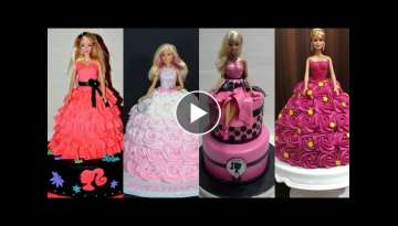 Princess Barbie doll cake| Beautiful princess cake