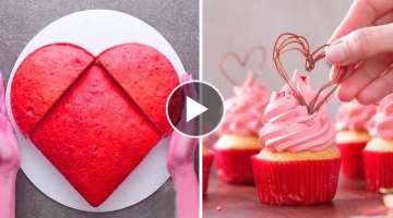 DIY Valentine's Day Treats 2019 | Easy Valentine's Day Cupcakes and Cake Recipe Ideas