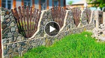 What material to choose for the fence? 39 examples of fence design!