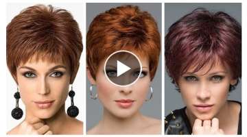 You Will Look Gorgeous With These Short Hairstyles 2022/Summer Short Haircuts For Women Over 40