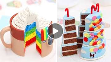 10+ Awesome Cake Recipes For A Weekend Party ???? Quick and Easy Cake Decorating Tutorials At Hom...