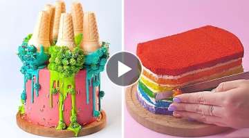 1000+ Fantastic Cake Decorating Ideas You Need To Try | Most Satisfying Cake Decorating Tutorials