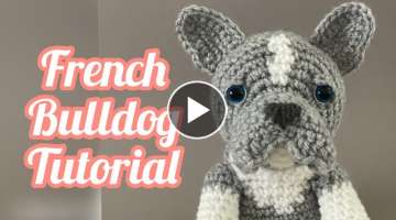 French Bulldog Crochet Tutorial Part 1/ Ganchillo. Voz en español / English subtitles.