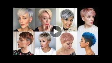 Golden Pixie Haircuts Style Top Trending 20-2022 | Long Pixie Cut | Boy Cut For Girls