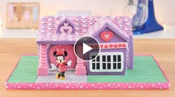 Minnie Mouse's House Cake - Tan Dulce
