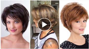gorgeous latest super classy ???? fine short bob Pixie HairCuts over ages 40 look Stunning