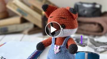 How to crochet eyes for amigurumi toy