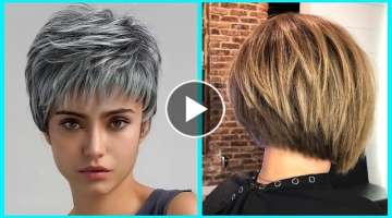 Short Haircuts Trends For Women | Hair Transformation ▶25