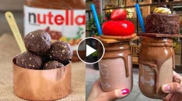 Nutella Desserts To Treat Yourself | So Yummy Chocolate Cake Ideas | Cake Lovers