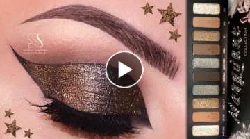 Dramatic Neutral Cut Crease Eye Makeup Tutorial | Melissa Samways