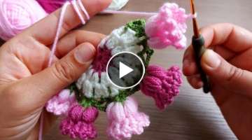 Super Easy Crochet Knitting ???? Tığ İşi Coook Güzel Örgü Modeli