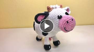 Amigurumi: cow. Crochet!