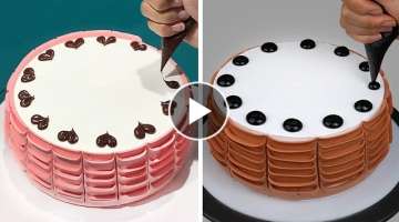 TOP 10 Amazing Chocolate Cake Decorating Tutorials | Most Satisfying Chocolate Cake Recipes