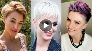 Pixie Haircuts For Women With Fine Hair Ideas 20-2022 | Short Pixie Haircut | Balayage Pixie Hair...