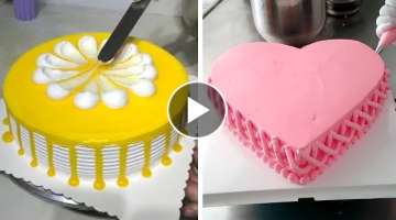 Most Satisfying Chocolate Cake Decorating Ideas | Easy Chocolate Recipes | Perfect Cake Decoratin...