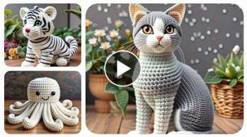Los patrones de tejido de animales a crochet más lindos #crochet #knitting #yapayzeka