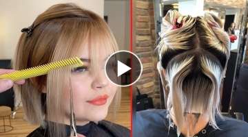 Fringe & Bob haircuts | Best Short Haircuts | Easy & Cool hairstyles for women | best hair cut |
