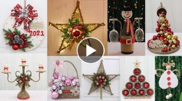 10 Jute craft Christmas decorations ideas, Christmas Decoration 2021