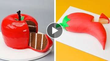 Awesome Cake Decorating Ideas for Party Easy Chocolate Cake Recipe 178 #foodandcakeartdecoratin...