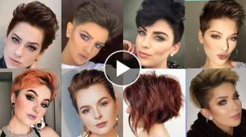 35+ Latest Short Haircuts And Hair Dye Colors Ideas For Ladies & Women 2023