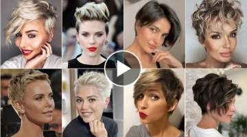Women Amazing Short Pixie Haircut Ideas Most Viral Haircuts 2022 | Pixie Haircuts