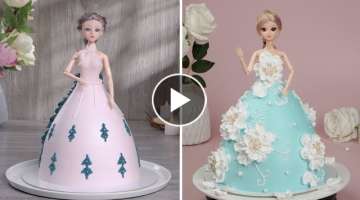 Easiest Princess Cakes | Ever Awesome Birthday Cake Decorating Ideas | So Tasty Cake