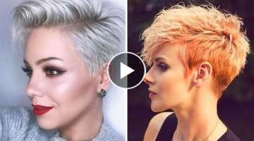 18 Short Pixie Haircuts & Hairstyle Trends 2019 - New Pixie Cut Styles Compilation