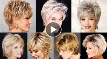 40 Superlative and Easy-To-Style Short Layered Hairstyles For Women Over 40 With Fine Hair