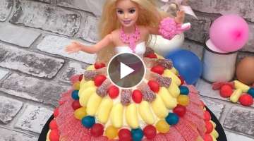 Bolo Barbie princesa! | 4 receitas para fazer com as crianças criadas pelo CHEFCLUB