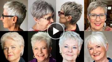 40 Best short Haircuts & Hair dye Color Trends For Women Over 50-60 To Look Younger