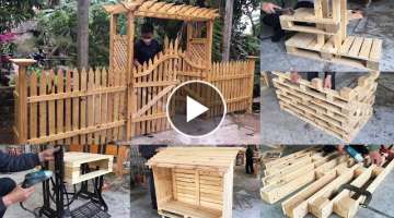 Top 6 Ideas On ways to Reuse Pallets for DIY Pallet Projects - Awesome DIY Wood Pallet Ideas
