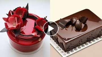 10+ Fancy Chocolate Cake Decorating Compilation | Beautiful Chocolate Birthday Cake Decorating Id...