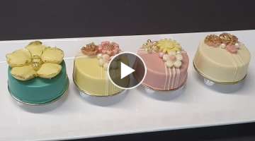 Aprenda a fazer mini bolo de chocolate , para festa de aniversário ou casamento