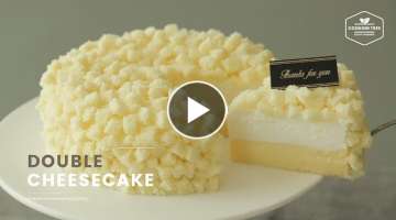 더블 치즈케이크 만들기 : Double Cheesecake Recipe : ダブルチーズケーキ | Cooki...