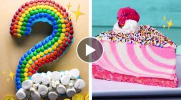 The Final CAKEdown! Easy Cutting Hacks to Make Number Cakes | Easy Cake Decorating Ideas by So Yu...
