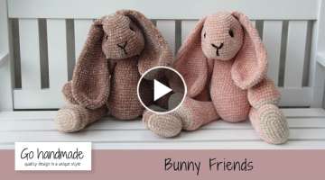 How to crochet Bunny friends
