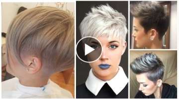 Decent and Eye Catching Short Layer's Pixie Bob HairCuts with gorgeous hair dye Colours