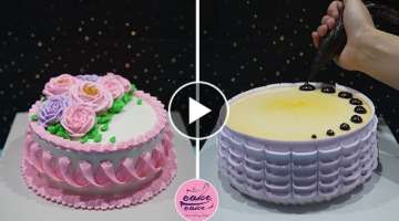 Indulgent Cake Decorating Ideas | So Tasty Chocolate Cake Decorating Tutorials | Cake Design Vide...