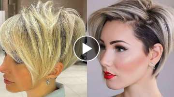 Latest and stylish Short pixie bob decent Dyed hair Color Hairstyles ideas in 2023