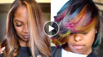2022 Show Stopping Hair Color Ideas for Black Women