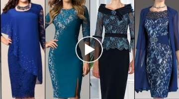 Trendy EverPretty Vintage Style French Venice Lace & Satin Cocktail Sheath Mother Of The bride Dr...