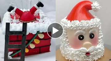Simple and Easy Christmas Cakes | Amazing Christmas Cake Decorating Ideas