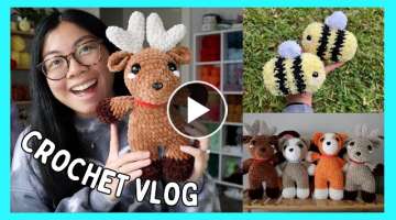 Cozy Crochet Vlog ???? exciting small biz updates, my cutest pattern yet, 50K giveaway details