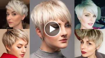 Latest Trendy Short PixieBob HairCuts With Amazing Hair Dye Colour Ideas 2023