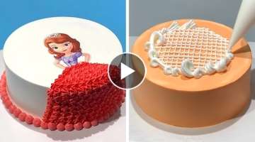 Tasty & Beautiful Cake Decorating Tutorial for Beginners | Most Satisfying Chocolate Video! So Yu...