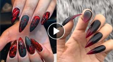 Nails Design Scary Style Top Trending 20-2021 | Nails Horror Design For Girls