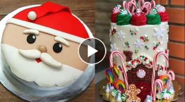 Amazing Christmas Cake Decorating Compilation | Top Yummy Cake Decorating Recipes | Christmas Cak...